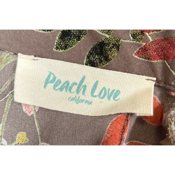 Women’s Sz Small Blouse Top Gorgeous Floral Ruffles Feminine Fairy Whimsical - Picture 8 of 8